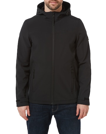 Tog24 Feizor Mens Hooded Softshell | Jacamo