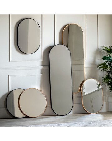 Gallery Yardley Mirror Black