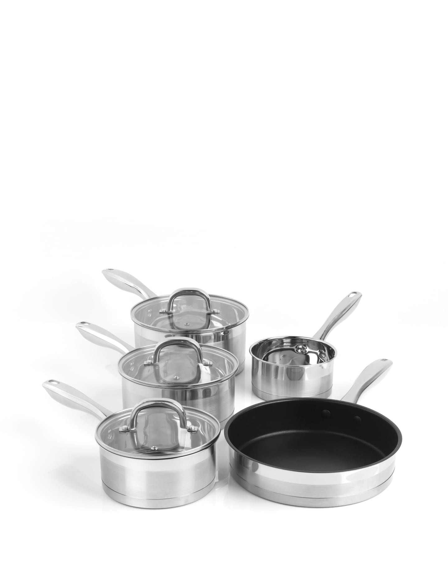 Salter Timeless 5 Piece Pan Set