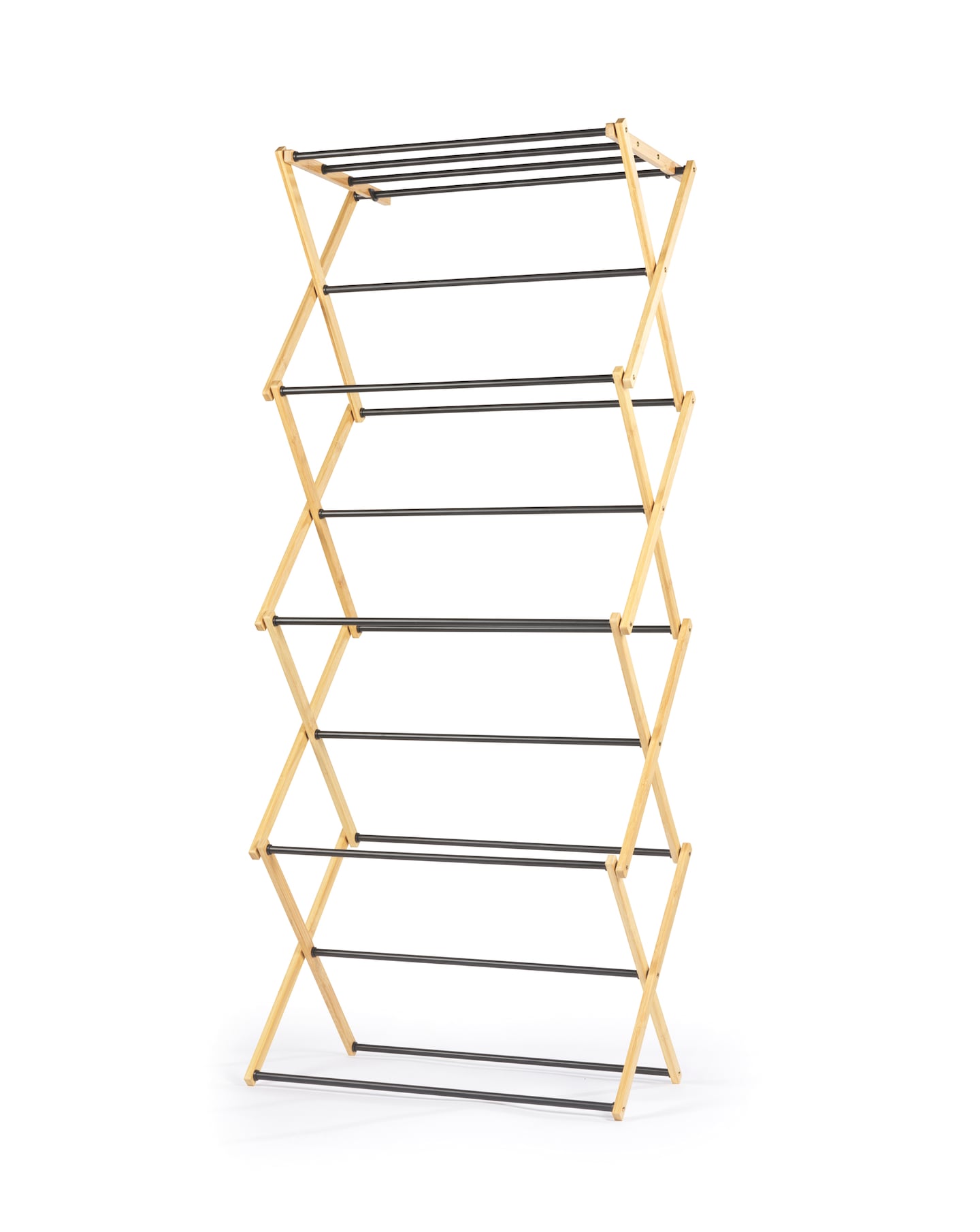New In - Beldray Bamboo 4 Tier Clothes Airer