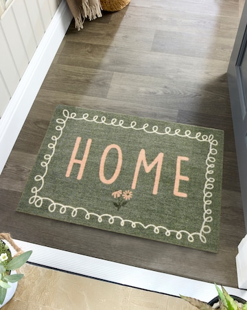 My Mat Nylon Indoor Pattern My Home in Bloom Doormat
