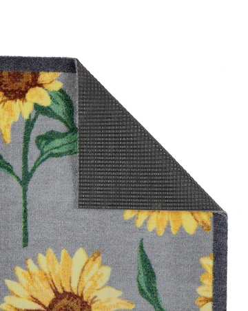 My Mat Nylon Indoor Pattern My Sunflowers Runner