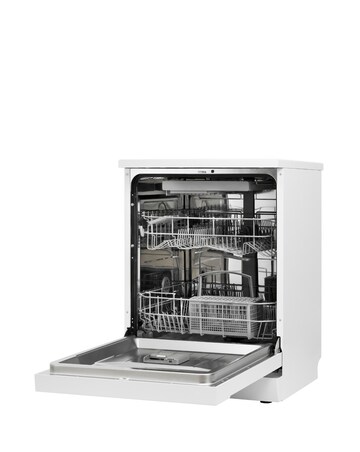 Russell Hobbs RH60DW00D2W 14 Place Settings Full Size Dishwasher White + Install