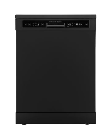 Russell Hobbs RH60DW00D2B 14 Place Settings Full Size Dishwasher Black + Install