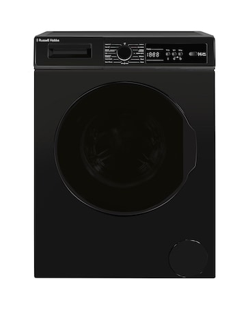 Russell Hobbs RH814W111B 8kg 1400rpm Washing Machine Black + Install