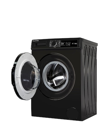 Russell Hobbs RH814W111B 8kg 1400rpm Washing Machine Black + Install