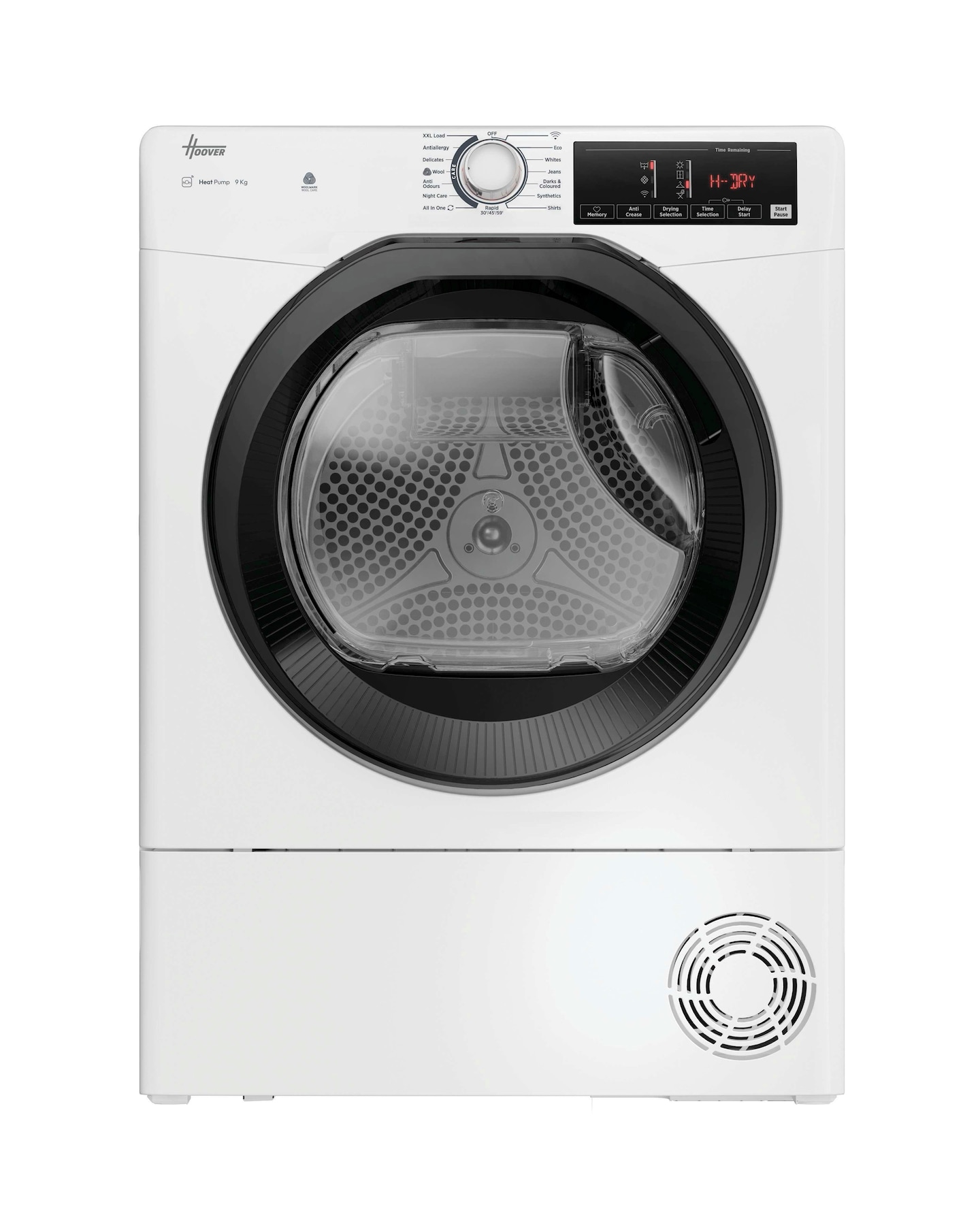 Hoover HRE H9N2TBE-80 9kg Dryer White