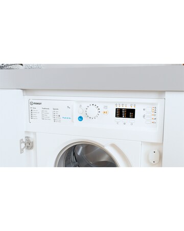 Indesit BIWMIL71252UKN Integrated 7kg Washing Machine