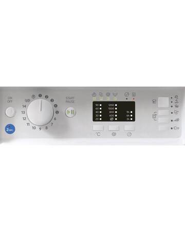 Indesit BIWMIL71252UKN Integrated 7kg Washing Machine