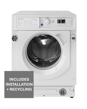 Indesit BIWMIL91485UK Integrated 9kg Washing Machine + Installation