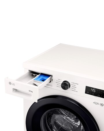 LG X10 W4X1085NWK 8kg/5kg 1400 Spin Washer Dryer - White