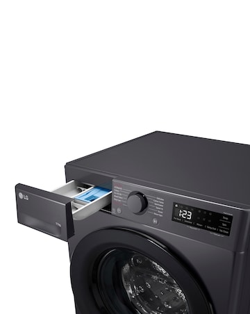 LG TurboWash F4Y511GBLN1 11kg Washing Machine - Slate Grey + Install