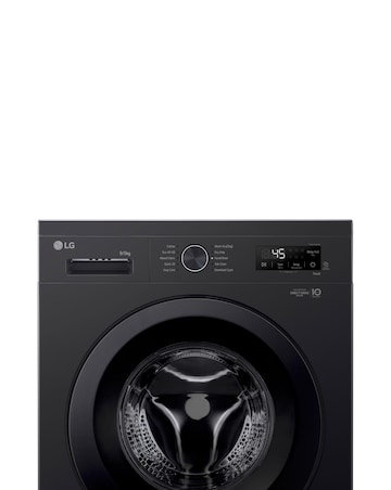 LG X10 W4X1095NNK 9kg/5kg 1400 Spin Washer Dryer - Slate Grey + Install