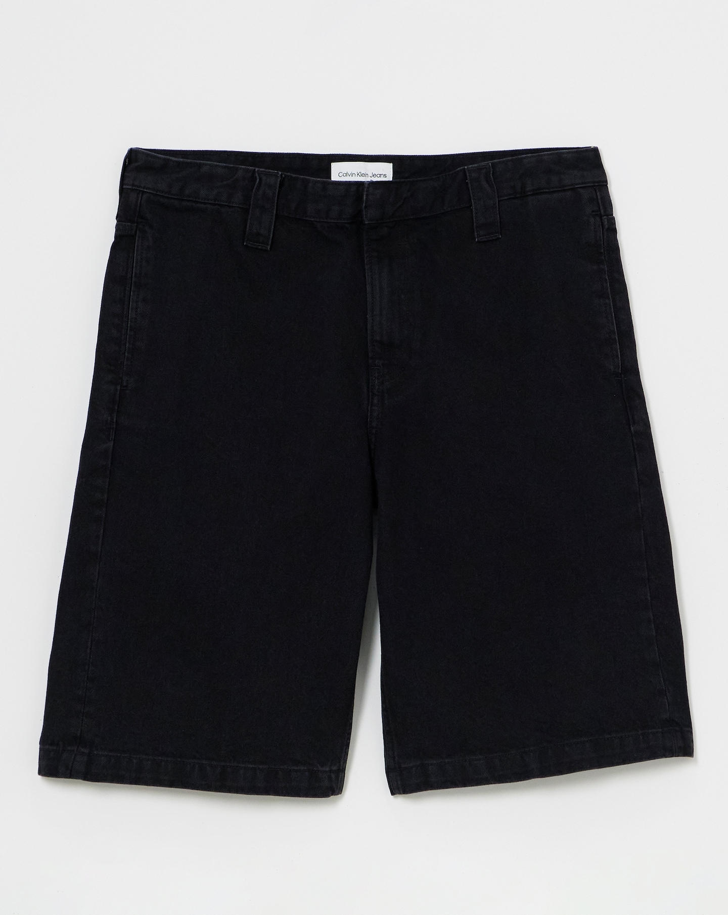 Calvin Klein Jeans Black Denim Shorts