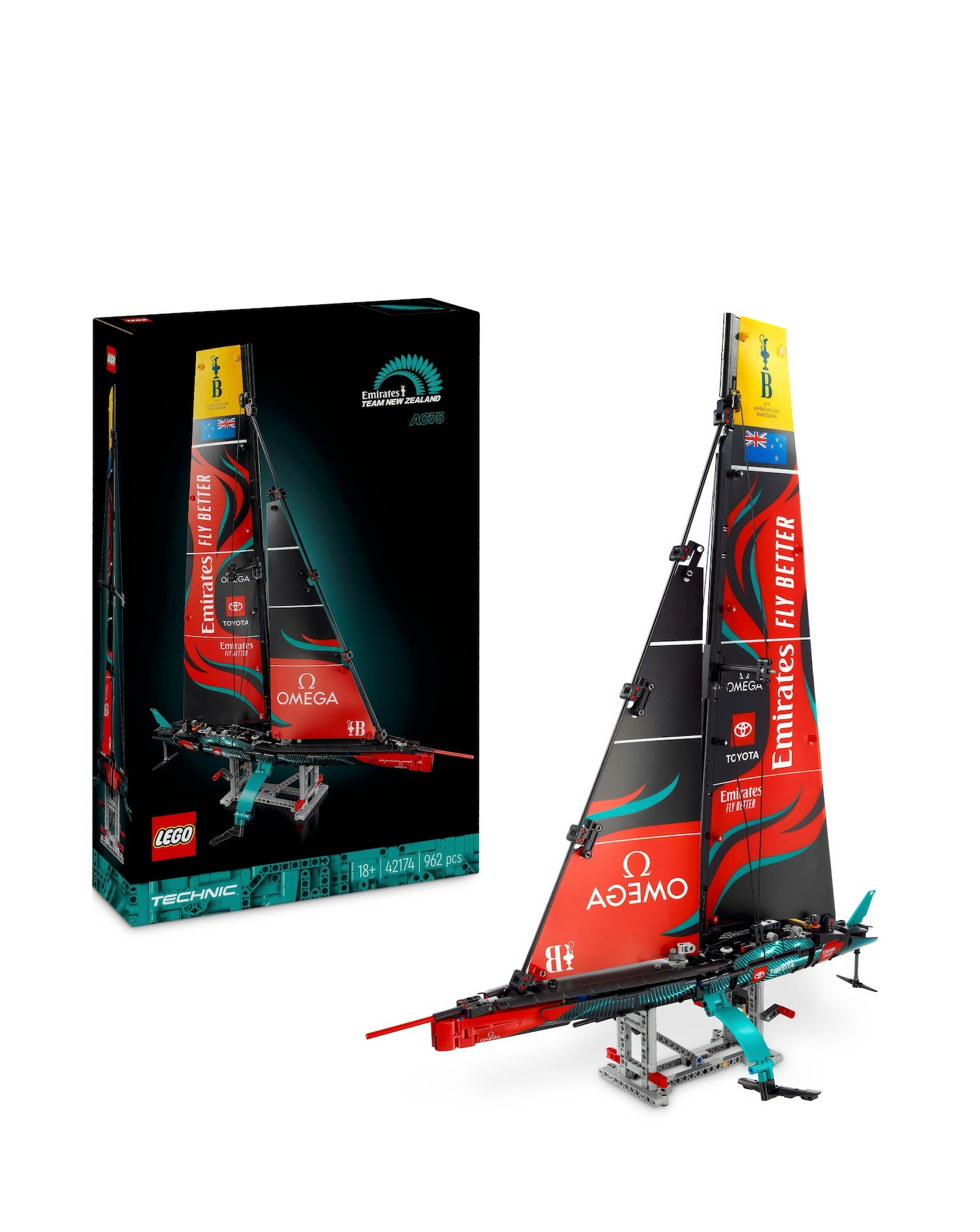 LEGO Technic Emirates Team New Zealand