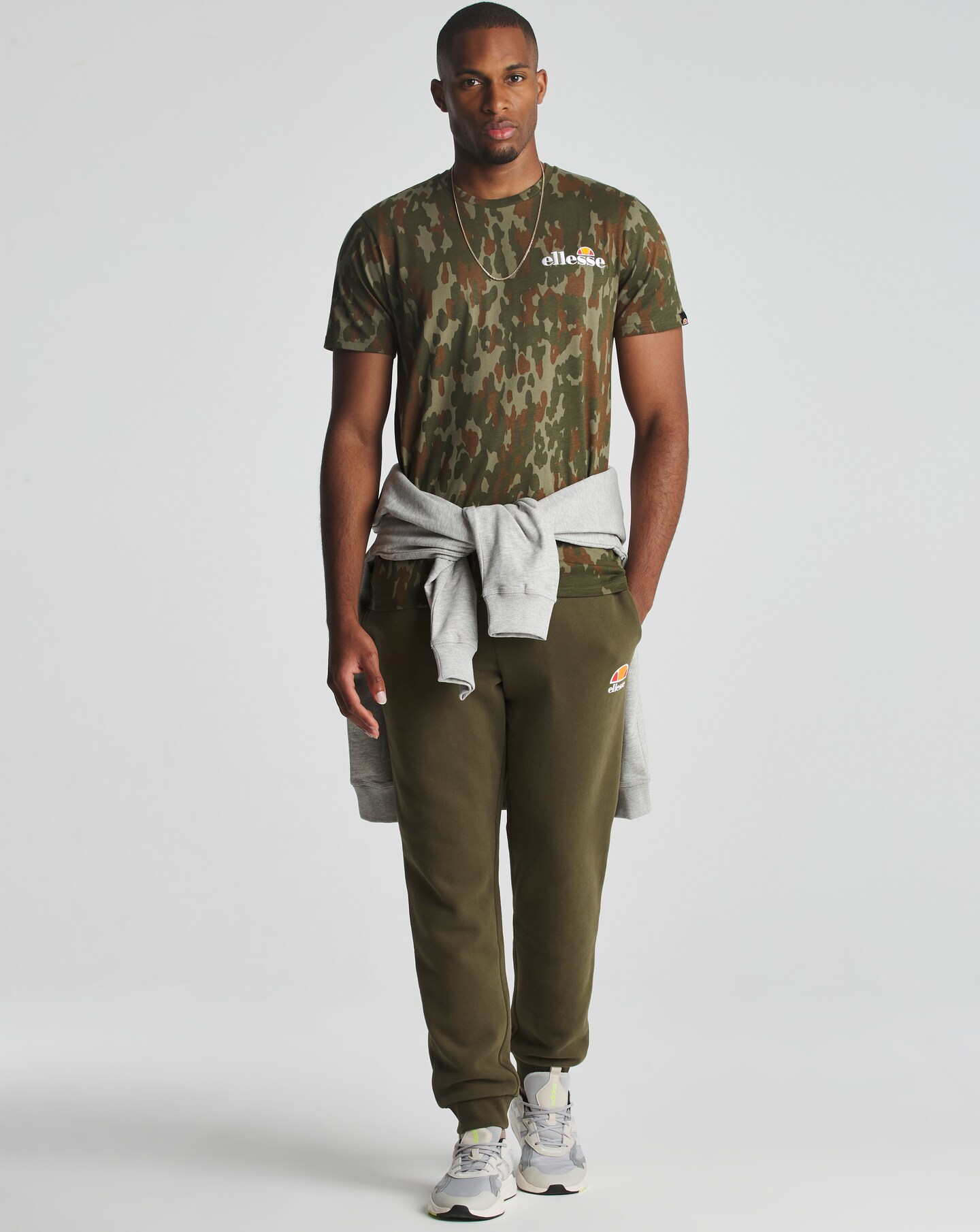 Ellesse sales camo joggers