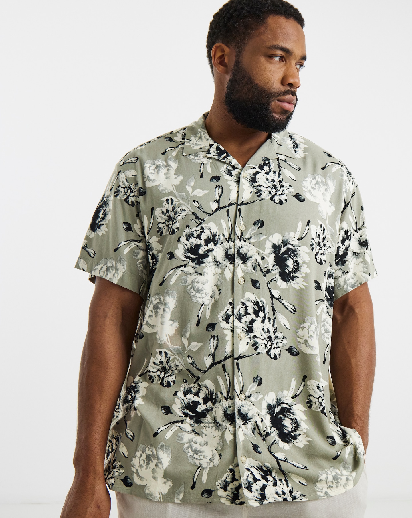 New In - Jack & Jones Jeff Printed Resort Shirt