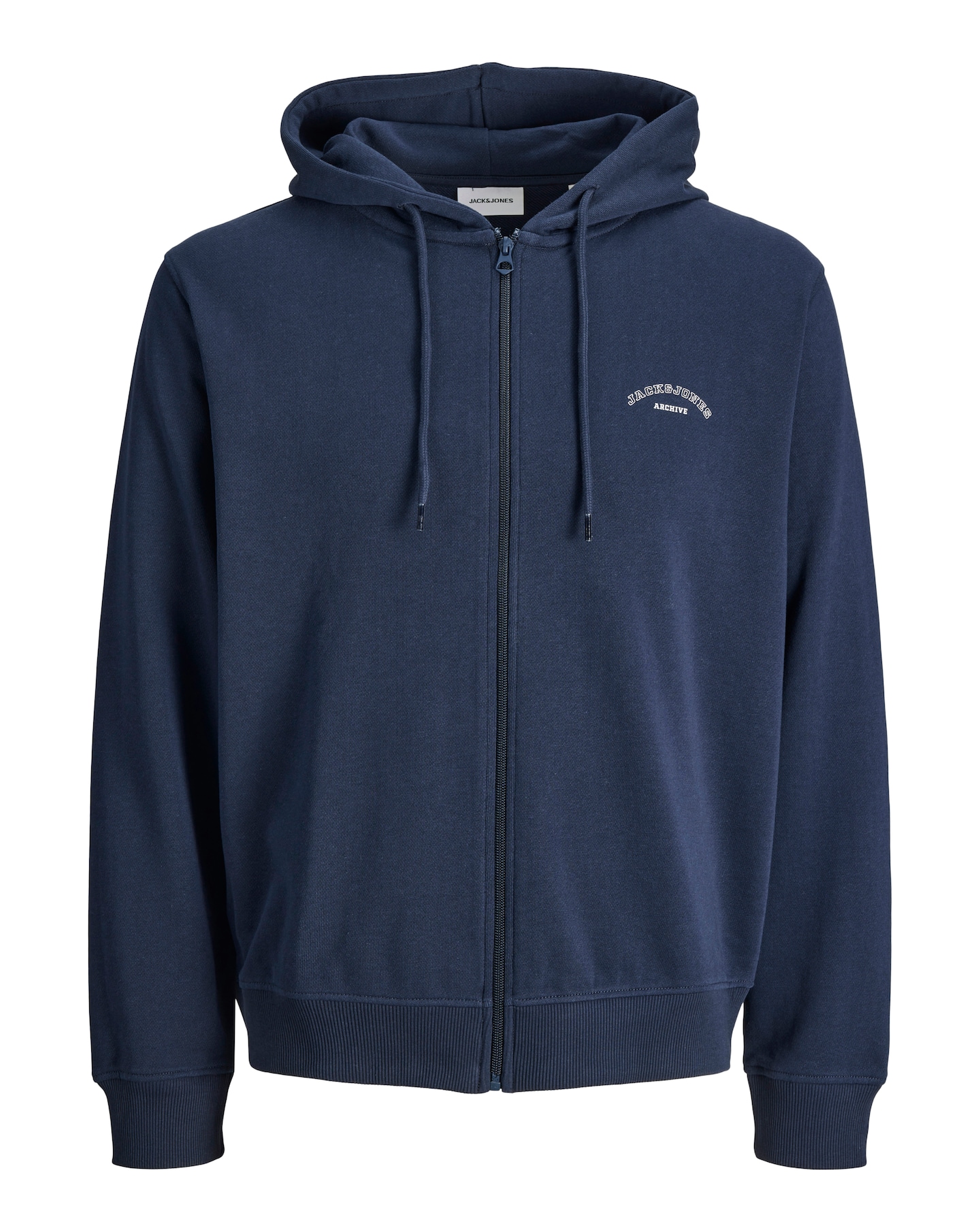 New In - Jack & Jones College Logo Hoodie - Navy
