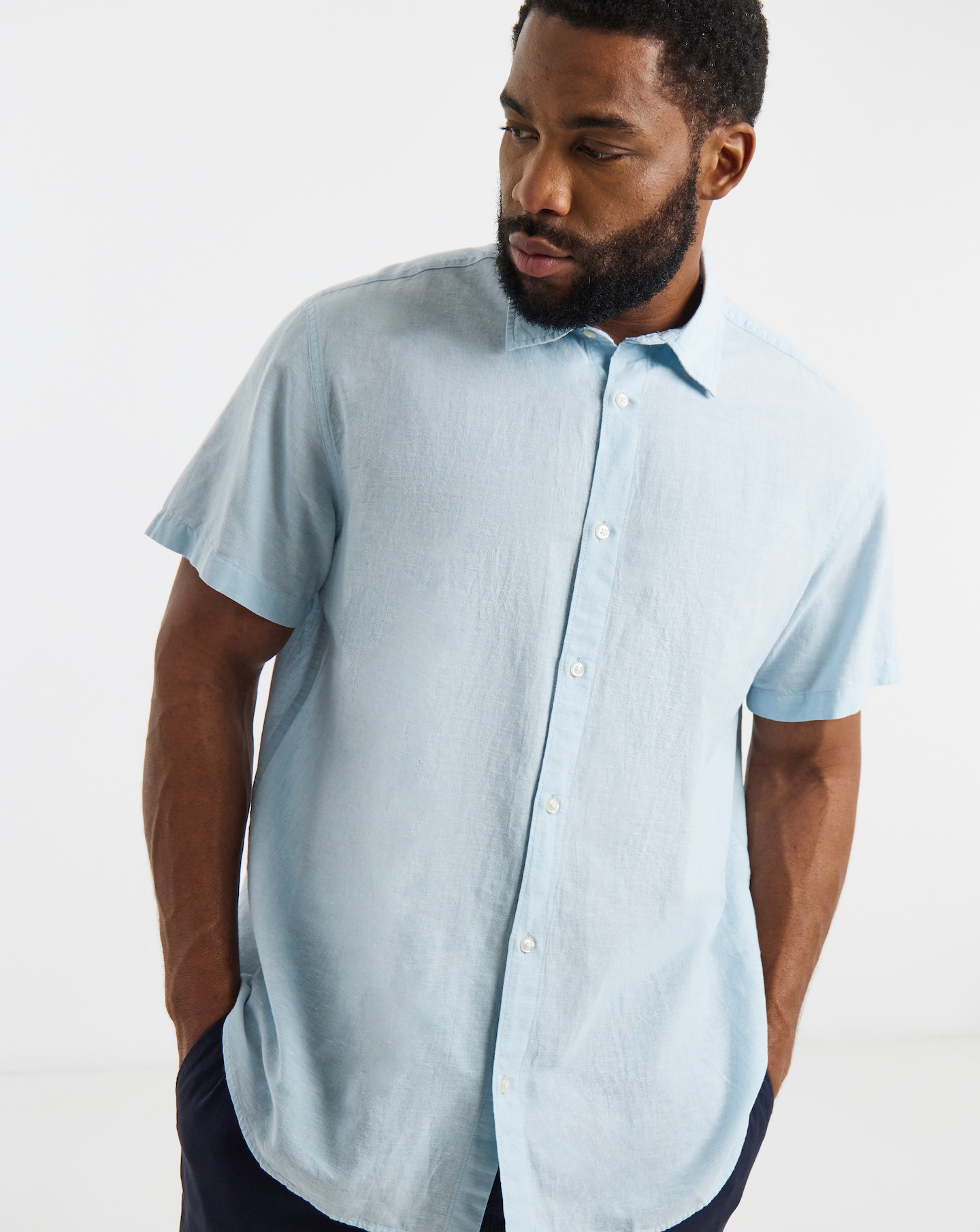 New In - Jack & Jones Breeze Linen Blend Shirt