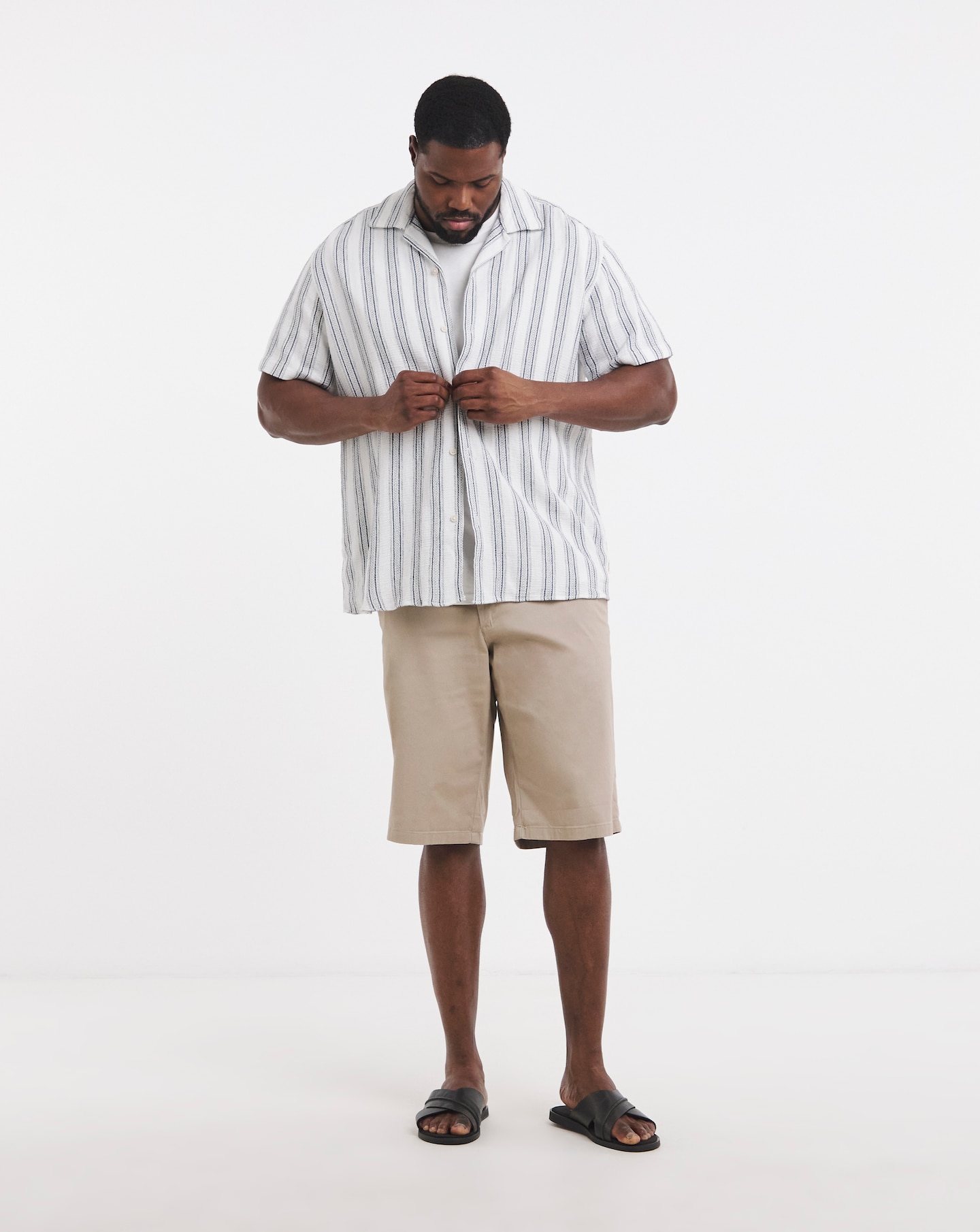 New In - Jack & Jones Bowie Chino Short - Natural