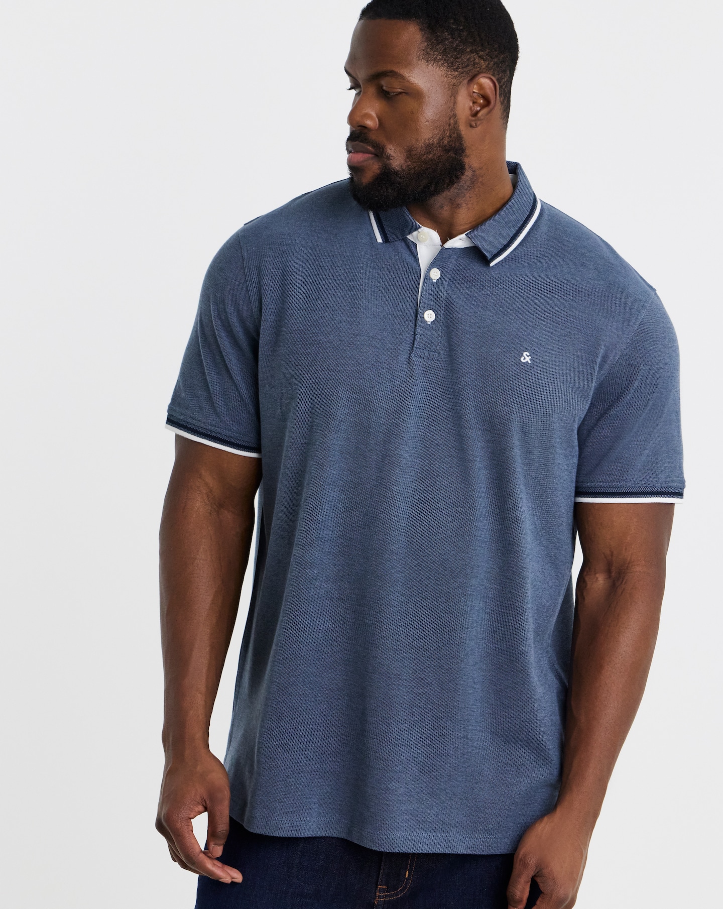 New In - Jack & Jones Paulos Tipped Polo