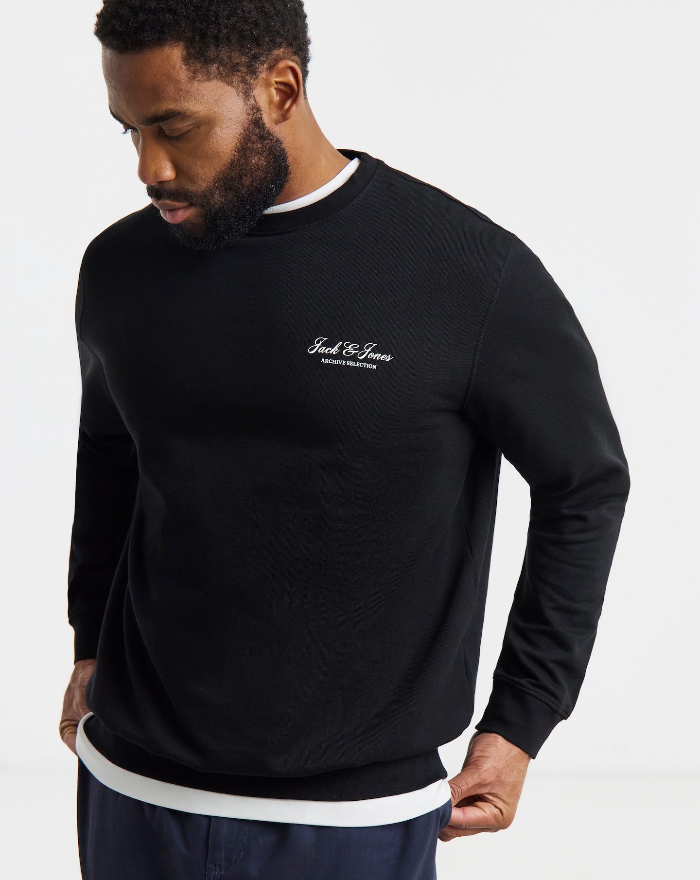 New In - Jack & Jones Archive Logo Sweatshirt