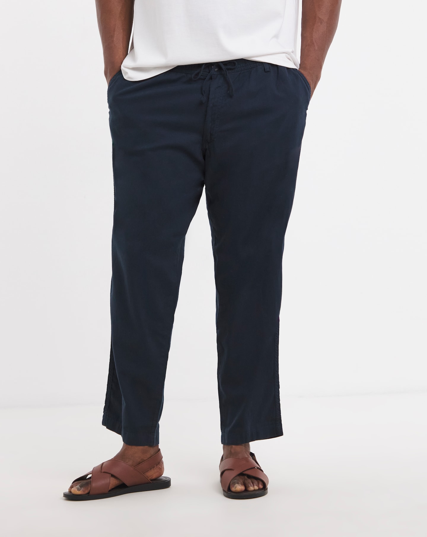 New In - Jack & Jones Kane Linen Blend Trouser