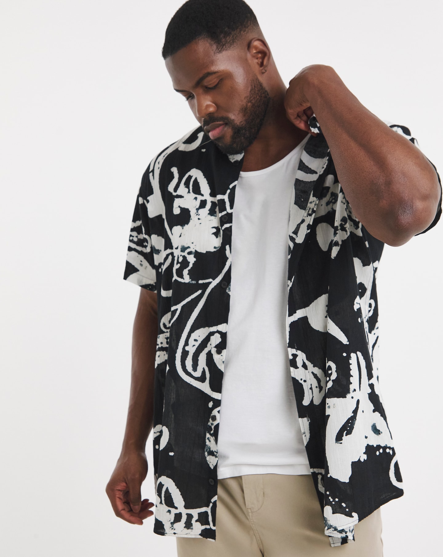 New In - Jack & Jones Montauk Printed Shirt