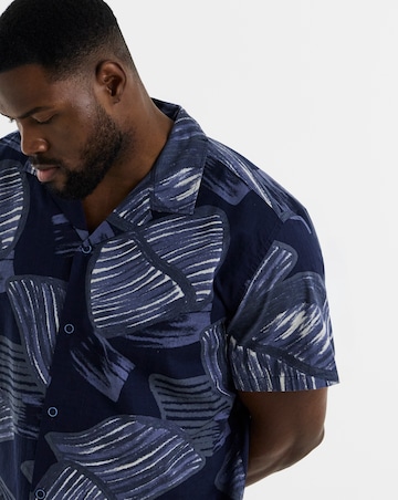 Jack & Jones Premium Venice Printed Shirt - Navy