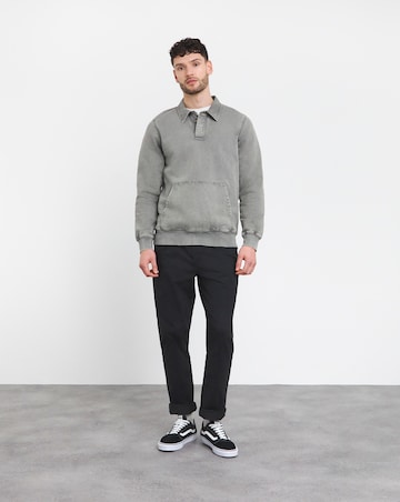 Acid Wash Rugby Sweat