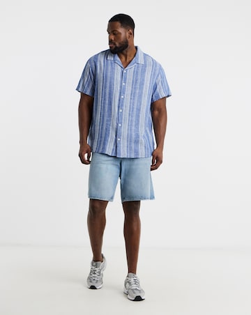 Jack & Jones Premium Linen Blend Shirt - Blue
