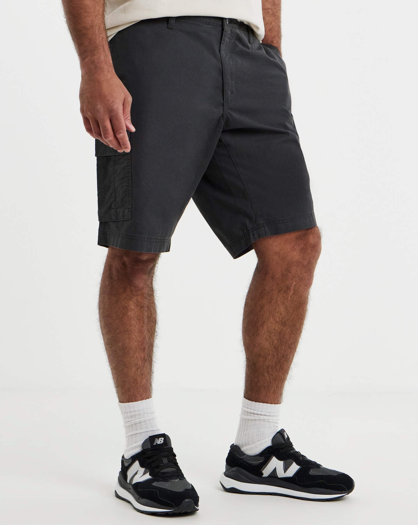 New In - Jack & Jones Cole Cargo Short - Grey