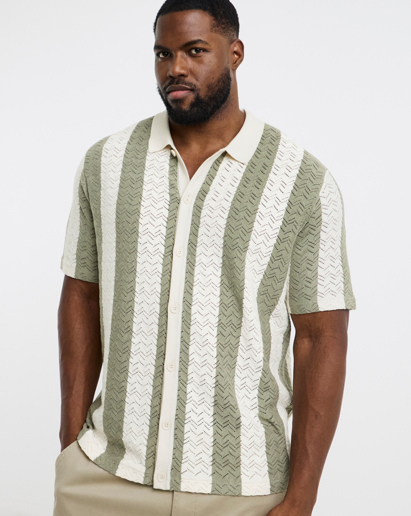 Jack & Jones Tyler Stripe Knitted Polo