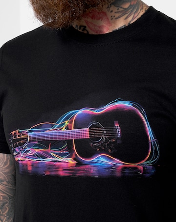 Joe Browns Neon Lights GuitarTee - Navy