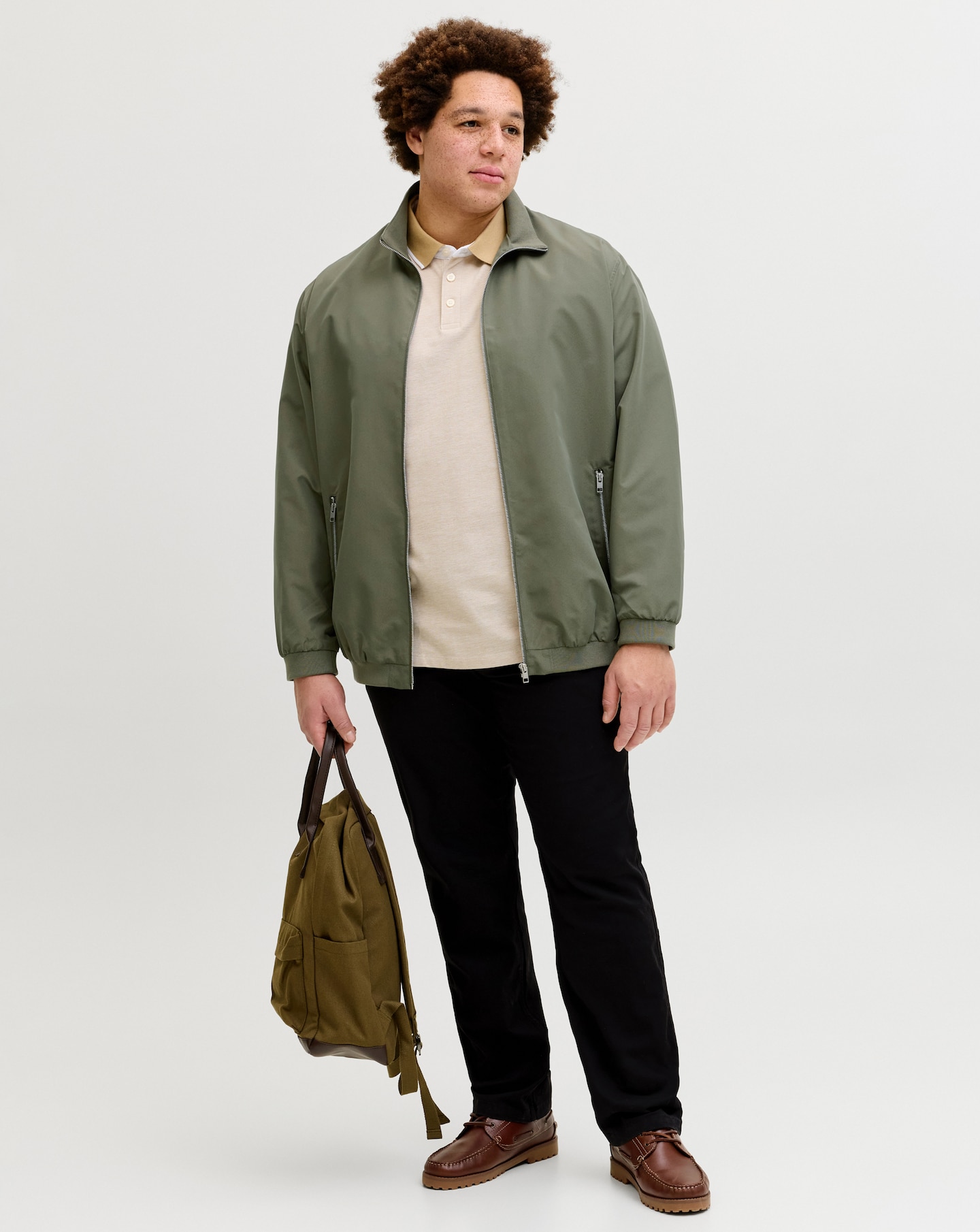 New In - Jack & Jones Rush Harrington Bomber