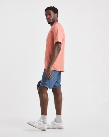 Union Stripe Mid Length Shorts