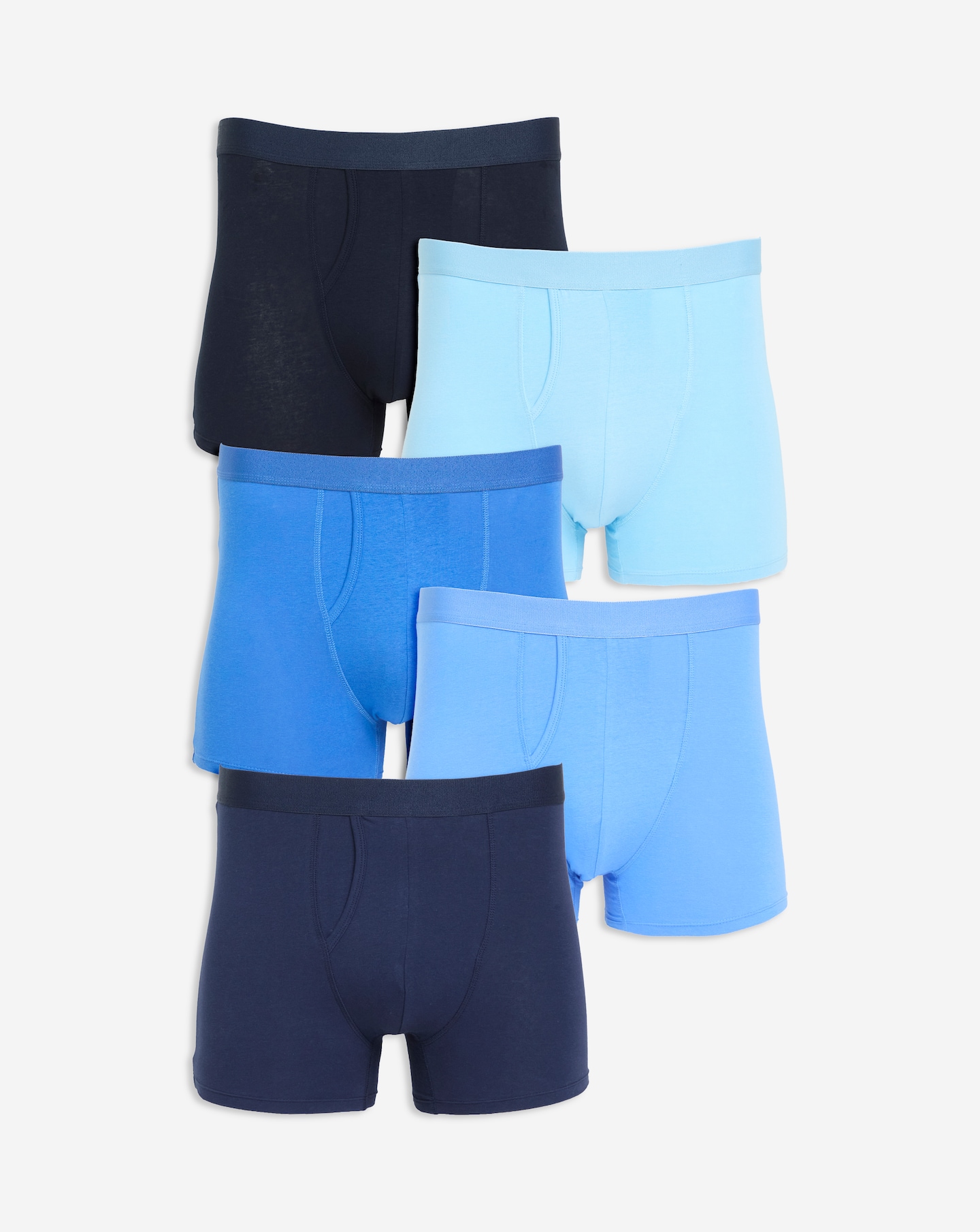 5 Pack Blue A Fronts