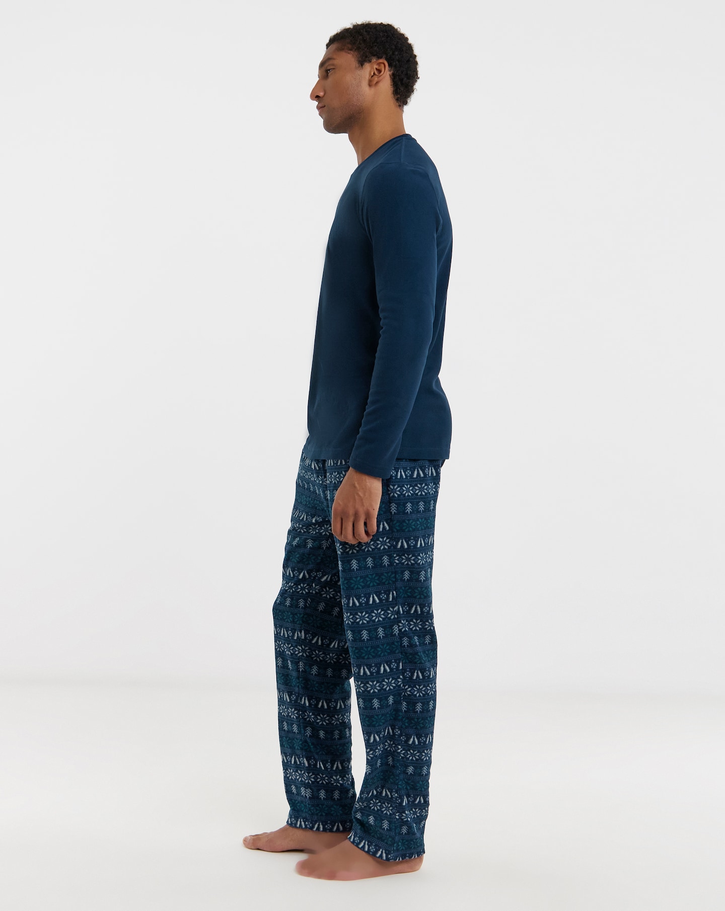 New In - Fairisle Microfleece Pyjamas
