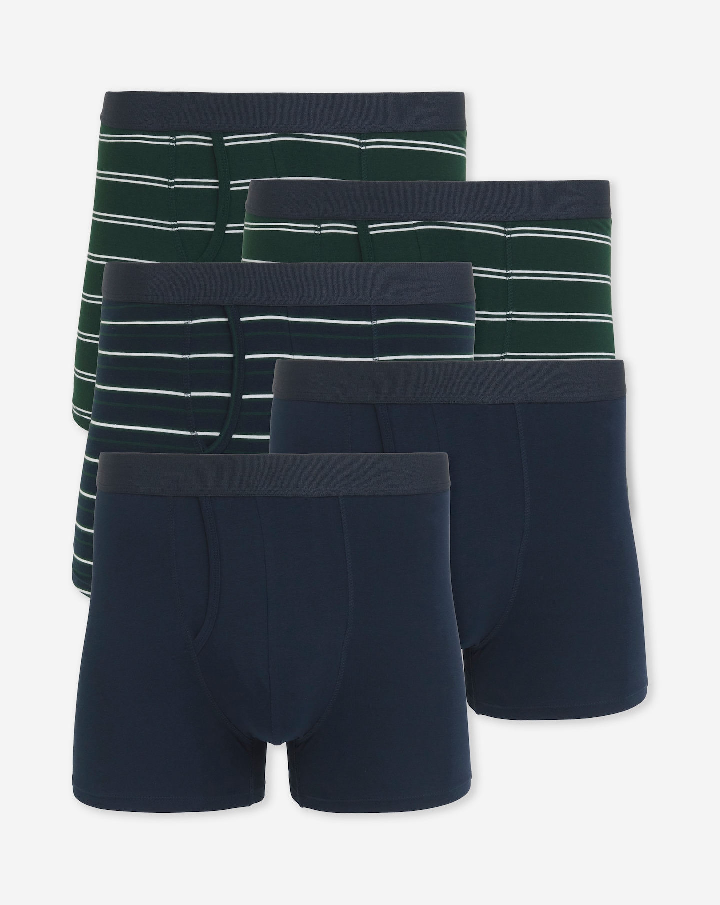 5 Pack Stripe A-Front Boxers