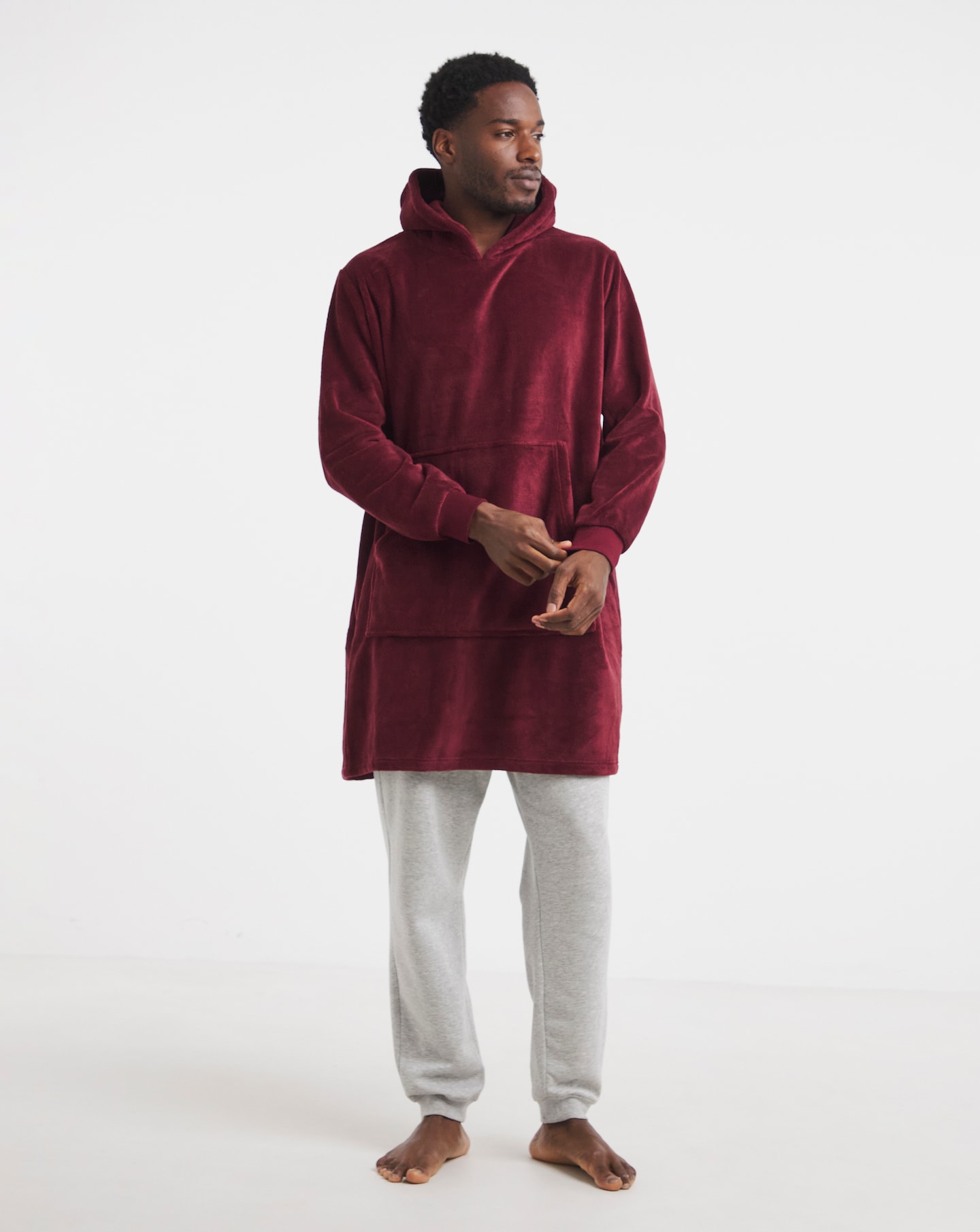 Oversized Fleece Hoodie