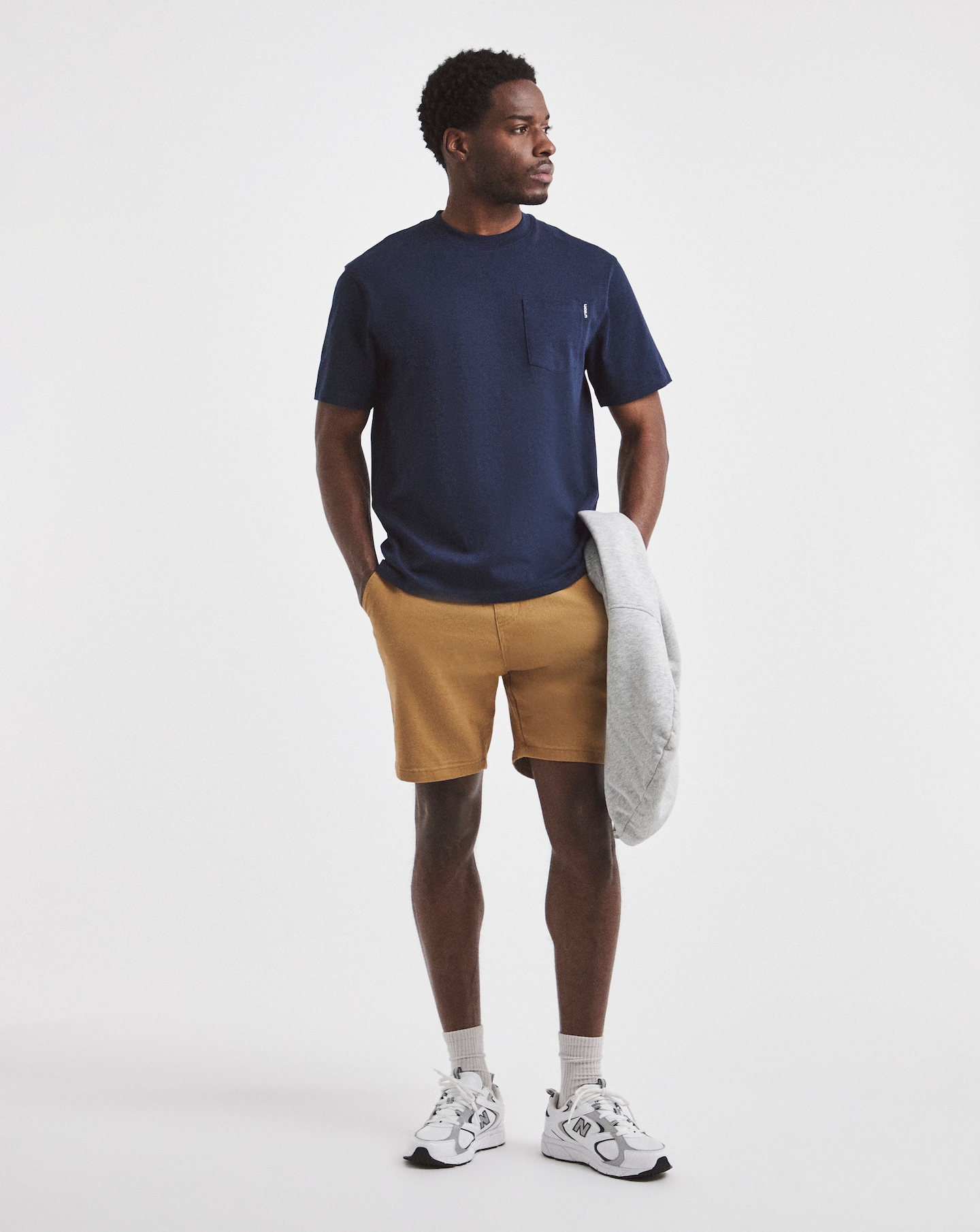 New In - Union Comfort Waist Gabardine Shorts