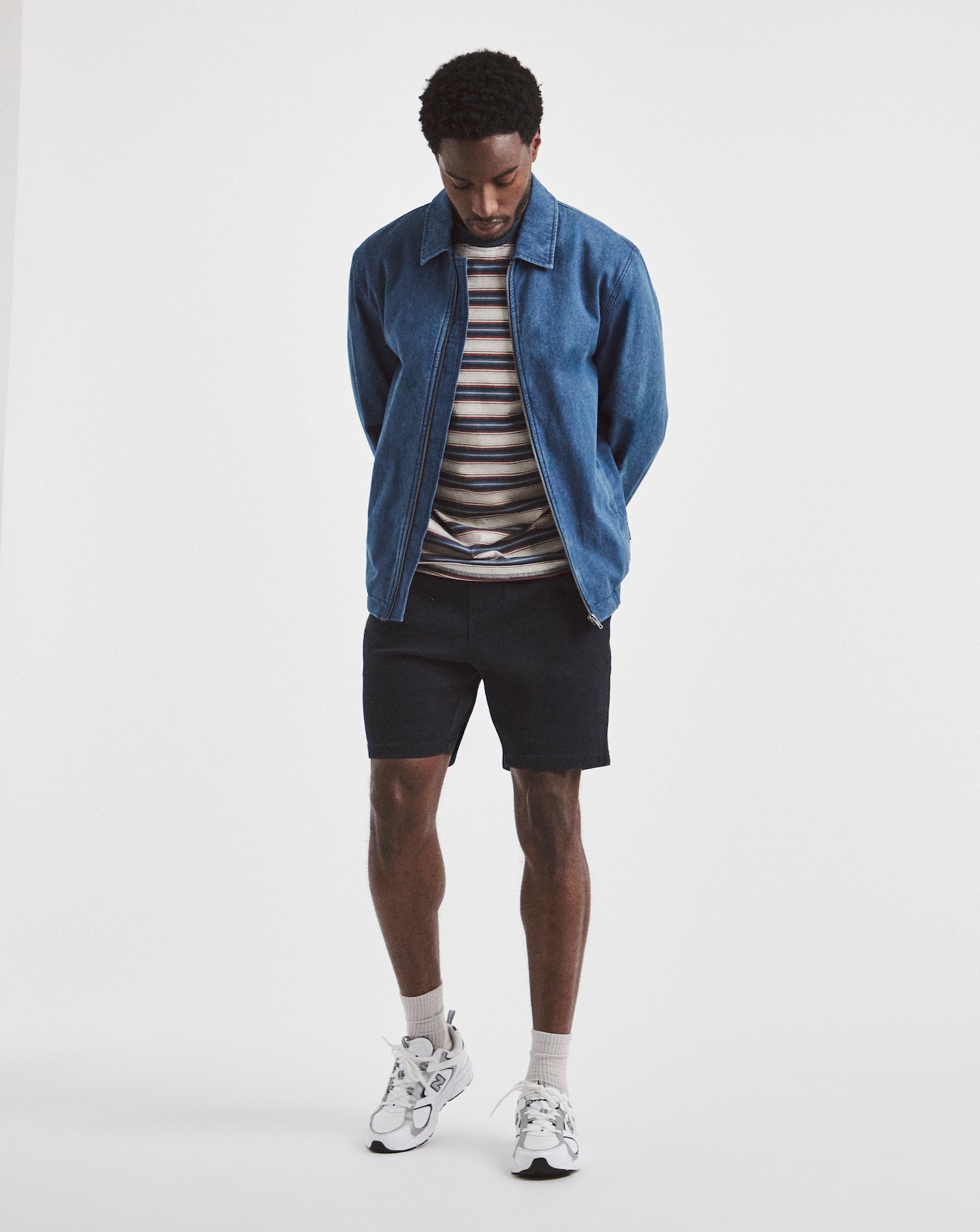 New In - Union Comfort Waist Gabardine Shorts