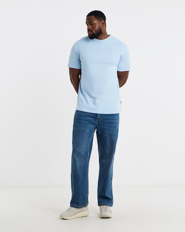 Jack & Jones Premium French Bistrot Back Graphic T-Shirt - Blue