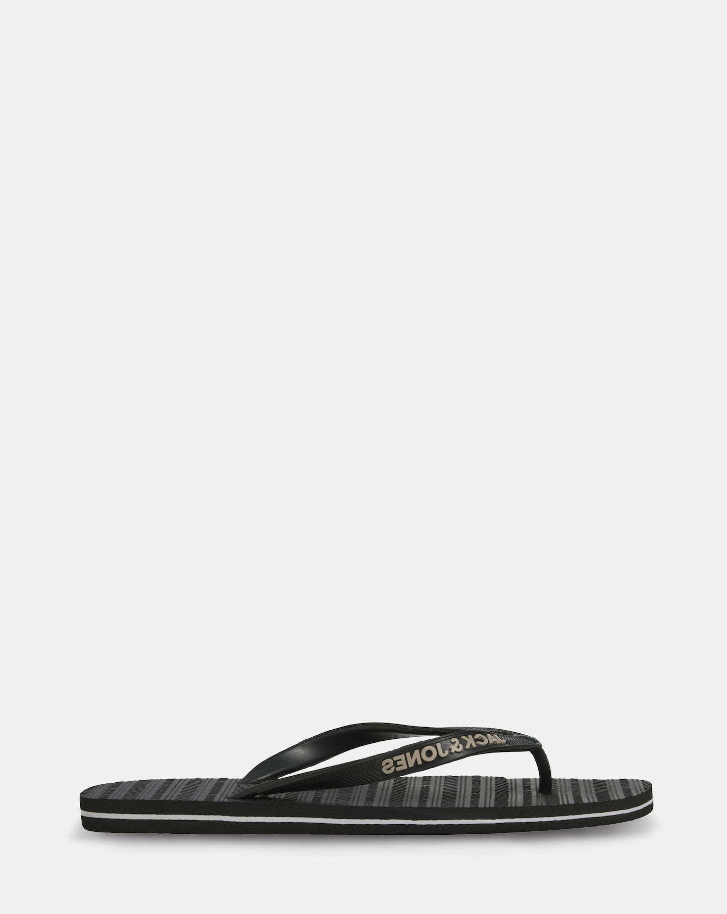 New In - Jack & Jones Flip Flop - Black