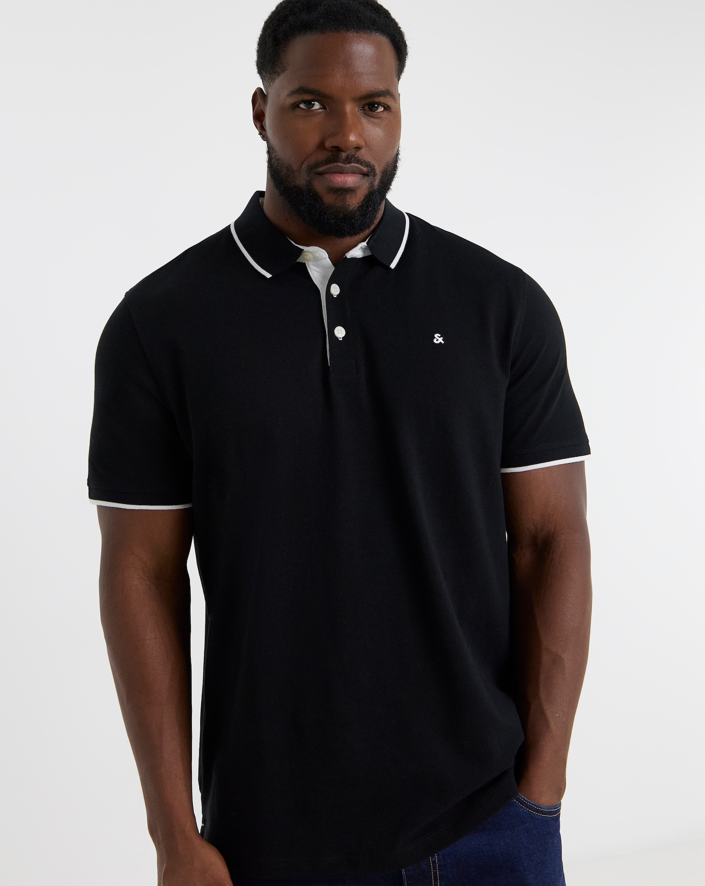 Jack & Jones Premium Paulos Tipped Polo