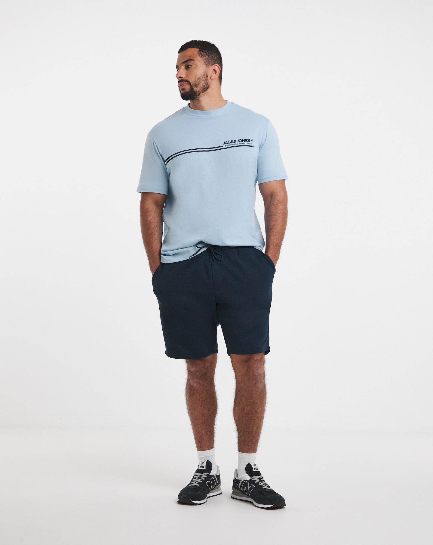 New In - Jack & Jones Tobias T-Shirt Shorts Set