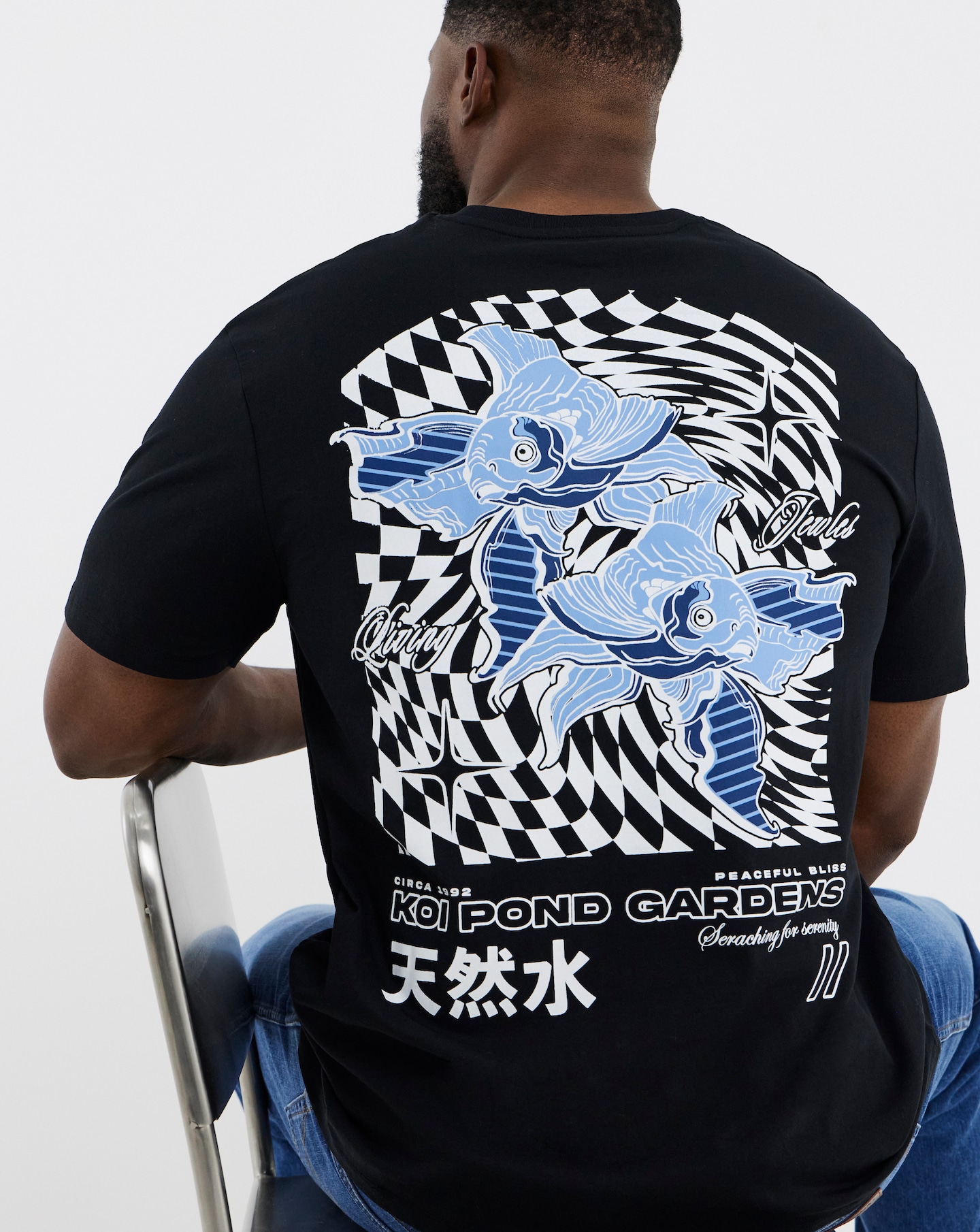 Jack & Jones Graphic T-Shirt - Black