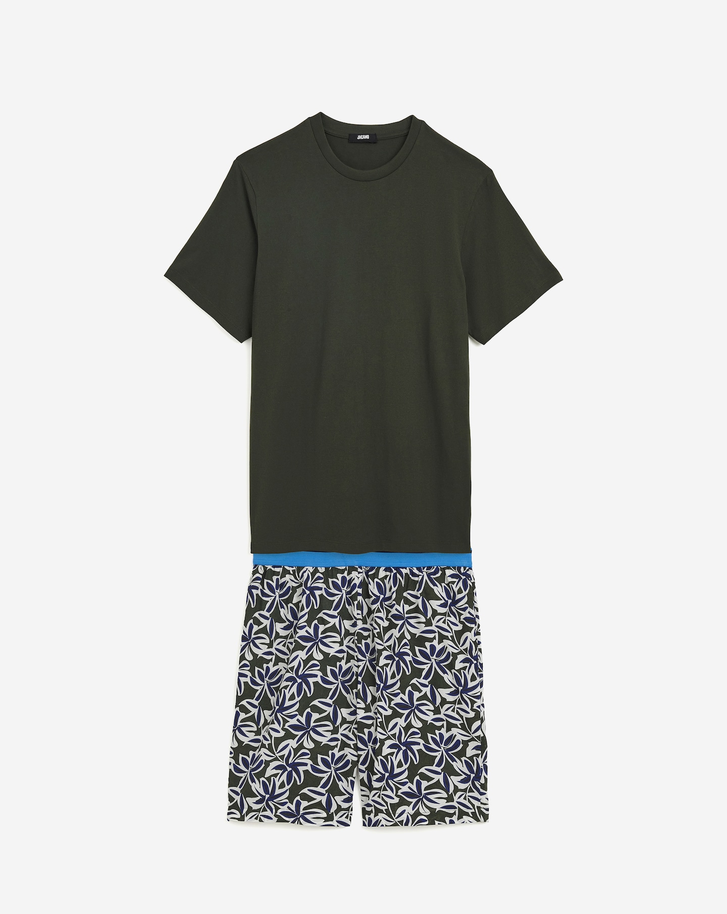 Floral Jersey Graphic Tee and short set