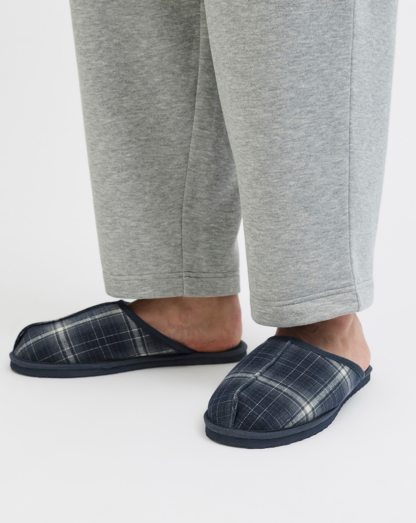 New In - Jack & Jones Dudley Checked Slipper