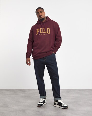 burgundy ralph lauren hoodie